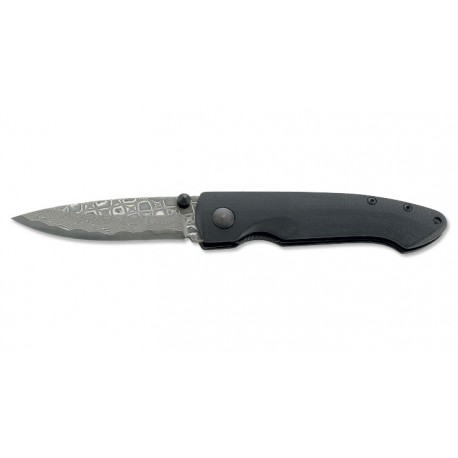  PUMA TEC damascus one-hand knife