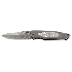  PUMA TEC damascus one-hand knife (phase-out model)